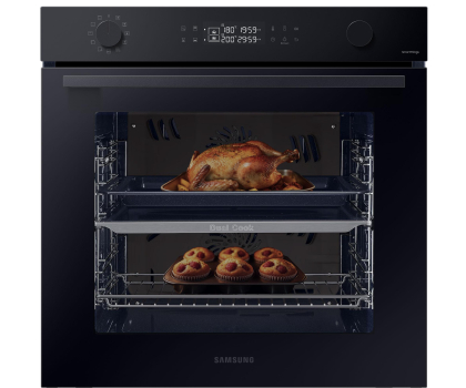 Piekarnik do zabudowy Piekarnik Samsung NV7B44205AK U2 Dual Cook Elektryczny WiFi kataliza Czarny A+